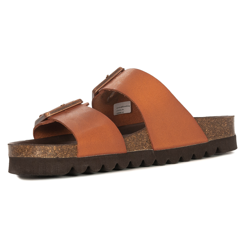 Dr. Brinkmann Leather Women's Sandals Orange 700686-62
