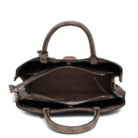 Guess Open Road Torba Klasyczna Monogram Beżowa HWSG6974060-BEIGE