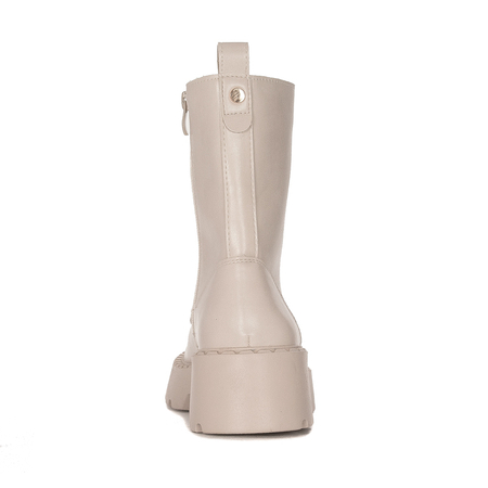 Boots Sergio insulated on the platform Beige