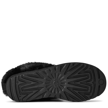 UGG Sheepskin-Collar Snow Boots Platform Black 1173832-BLK