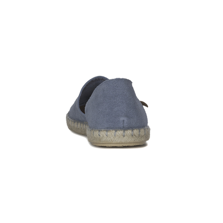 Verbenas Carmen Natural Suede Women's Espadrilles Blue CARMEN-SER-SEA