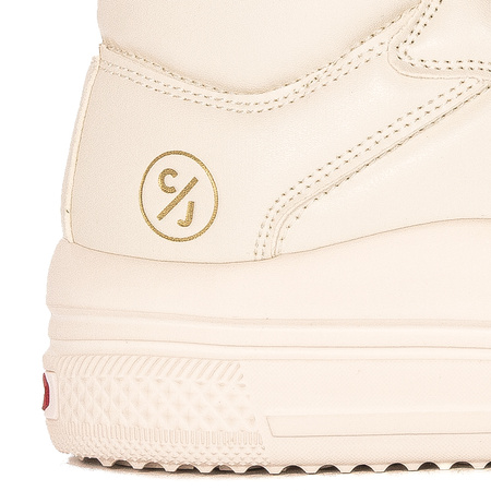 Cross Jeans Sneakersy damskie Beige beżowe