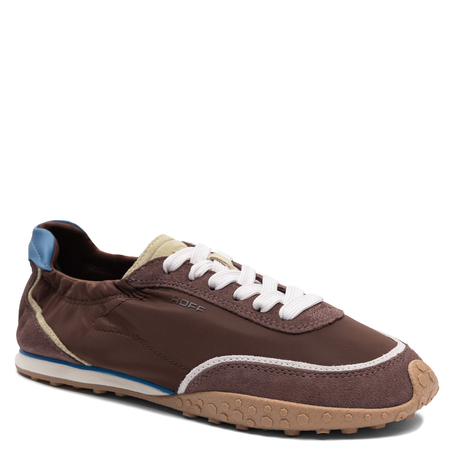 Hoff Brown Leather Urban Sneakers 12661021