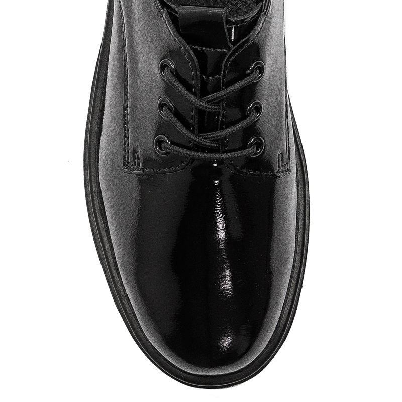 Filippo DP4729/23 BK L Black Pattent women's Low Shoes