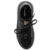 Maciejka Leather Platform Sneakers Black 06191-42/00-8