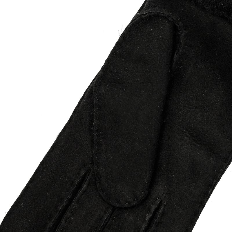 UGG 17369 Turn Cuff Glove Black Gloves
