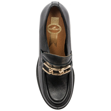 Lemar Women's leather black shoes