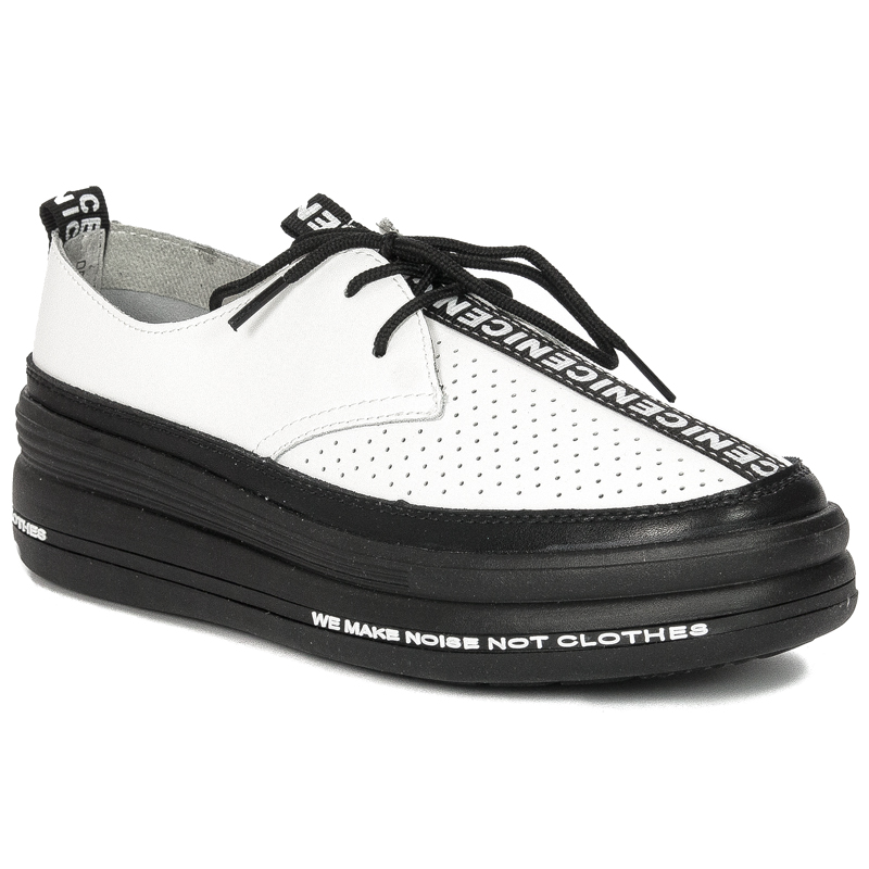 Filippo Women's White Lether shoes