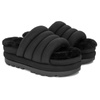 UGG Klapki damskie na platformie BLK W Puft Slide Black