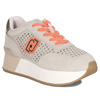 Liu Jo Sneakersy Damskie Na Platformie Szare