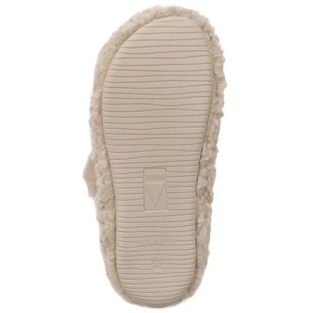 Verbenas Home Slippers Cream