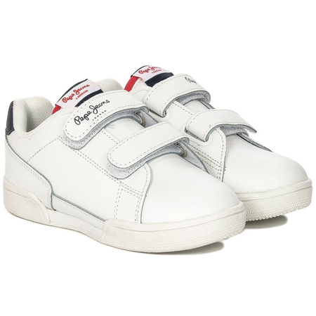 Pepe Jeans PBS30488 800 White White Sneakers 