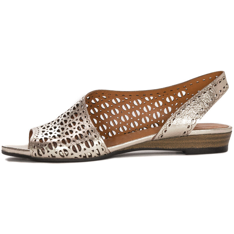 Boccato Silver Sandals