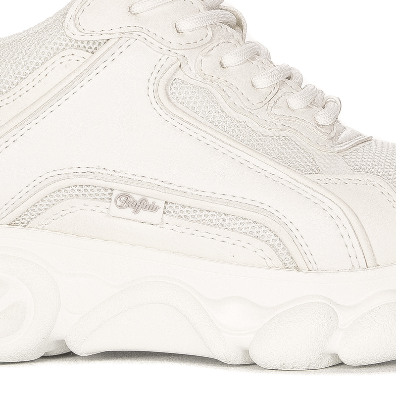 Buffalo Sneakersy damskie na platformie CLD CHAI White