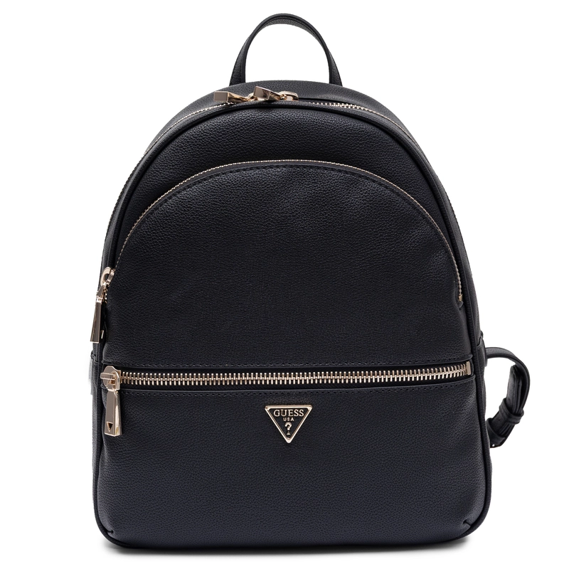 Guess Urban Large Backpack Gold Details Black HWBG7118330-BLACK