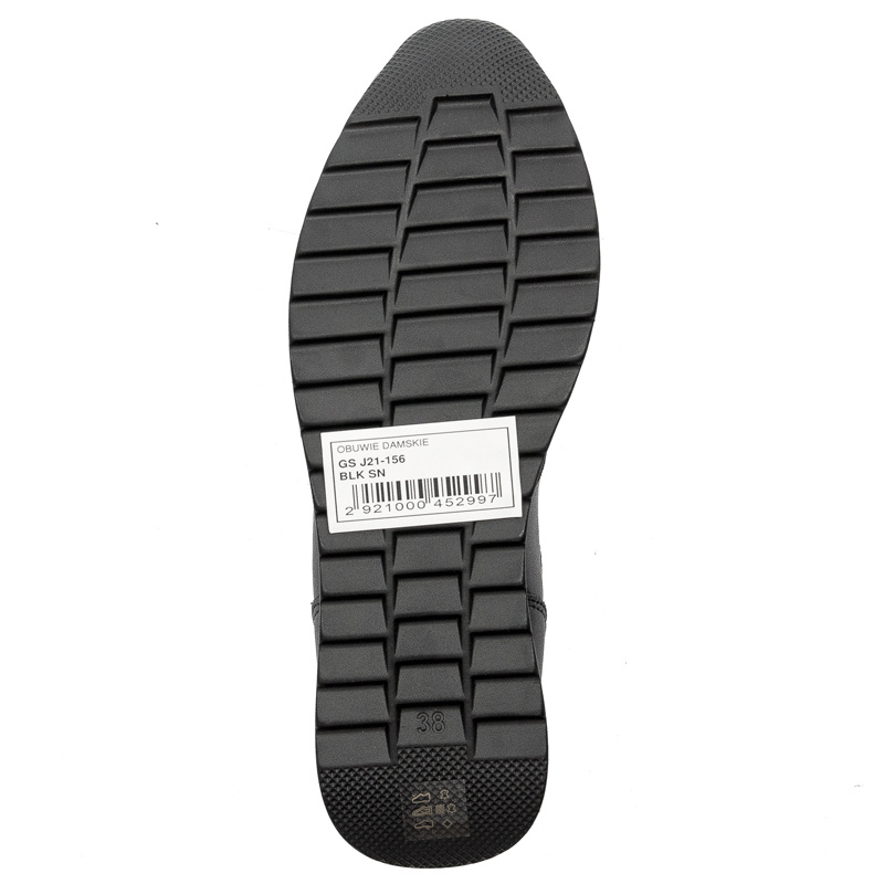 Sokolski GS J21-156 Black Flat Shoes