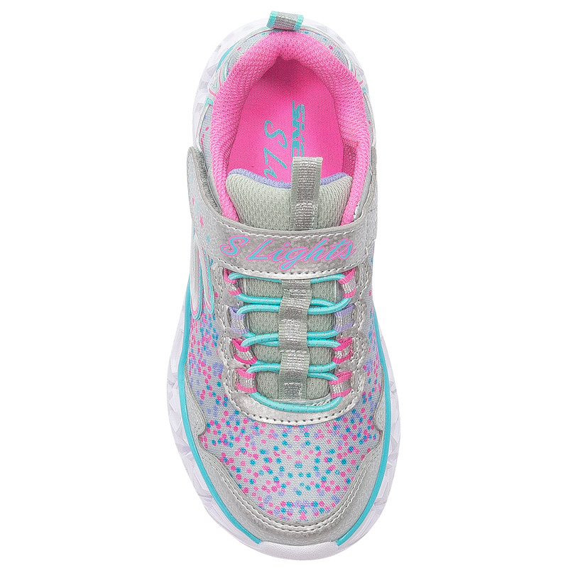 Sneakersy Skechers 10920L SMLT Galaxy Lights Silver/Multi
