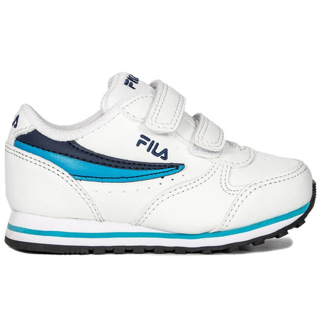 Fila Buty dziecięce Orbit Velcro Infants 1011080.92E White Navy