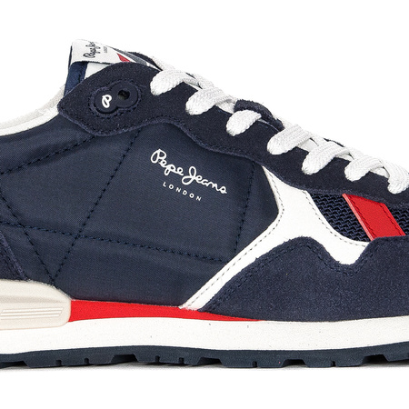 Pepe Jeans Sneakersy męskie Brit Man Heritage Navy