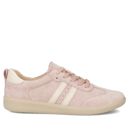 Filippo Women's Leather Suede Shoes Pink DP7508-26-LT-PI