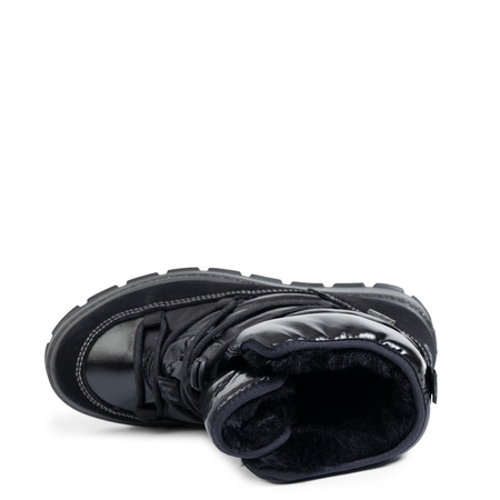 Primigi Insulated Girls Snow Boots With Elastic Laces Black 8879811