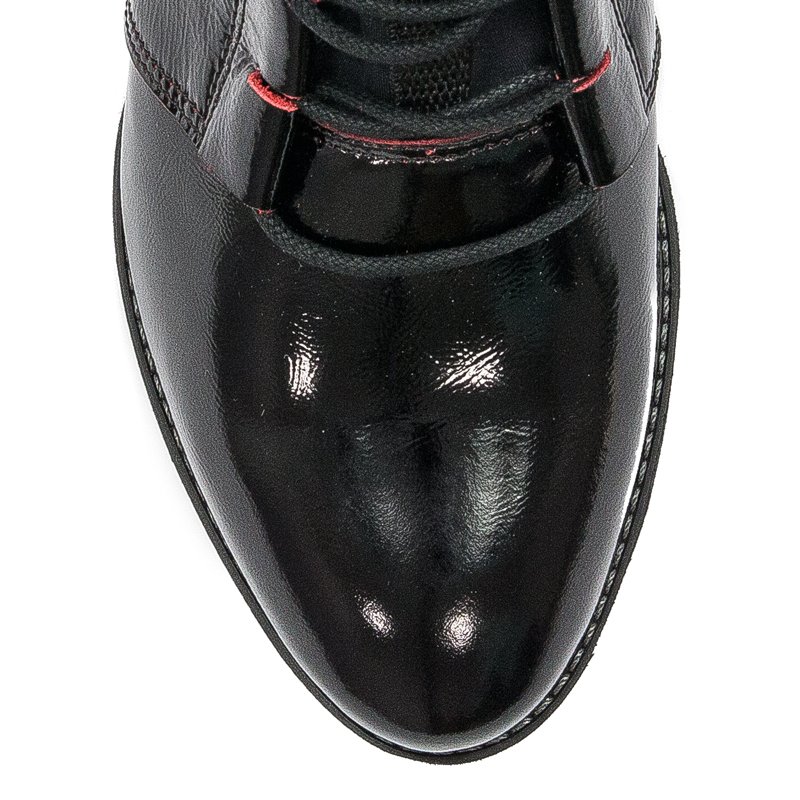 Maciejka 04744-16/00-5 Black Lace-up Boots