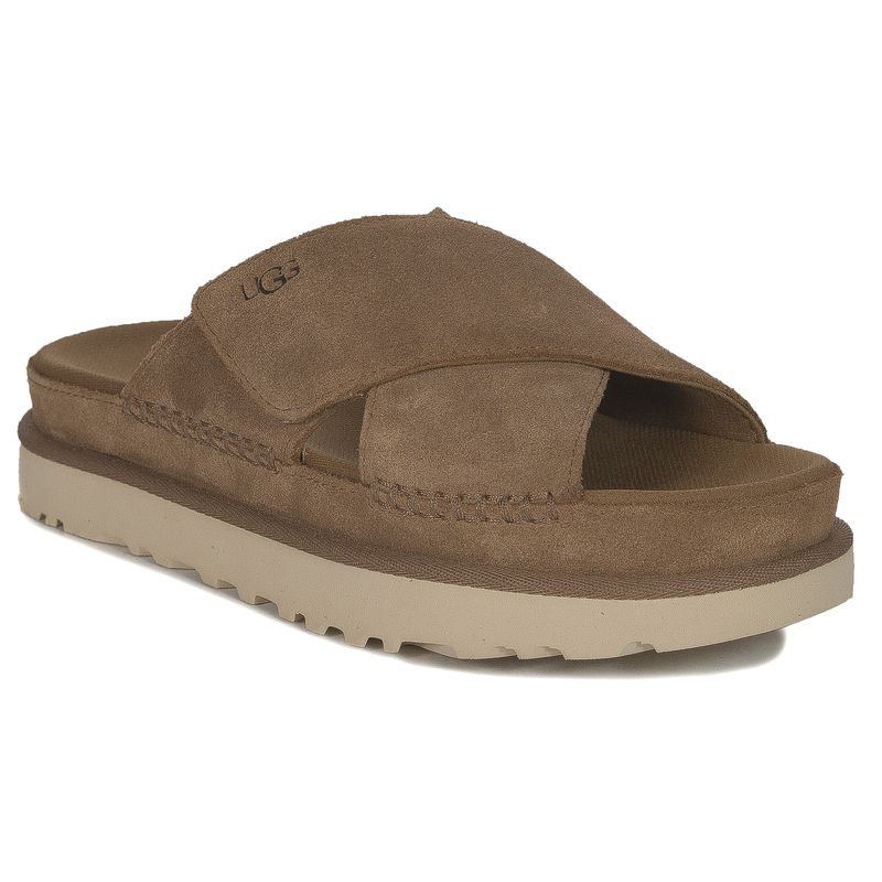 UGG W Goldenstar Cross Slide Chestnut 1137910 CHE