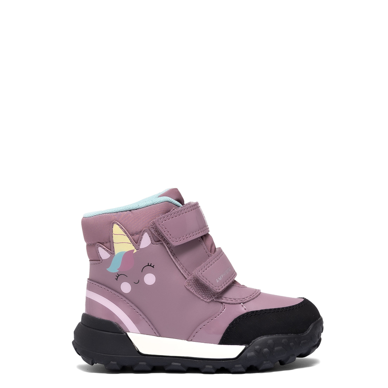 Geox Botki Dziewczęce Dark Purple