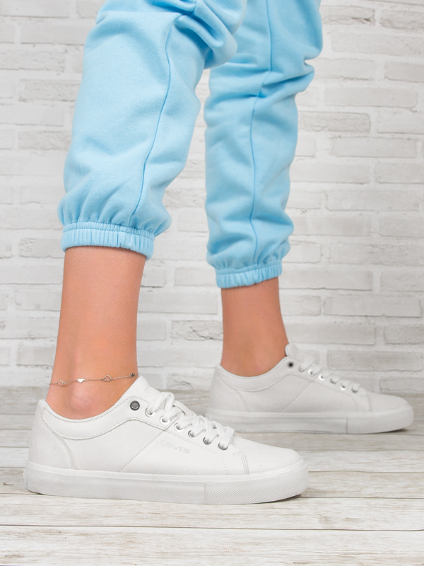 Levi's Woodward S 50-Brilliant White Sneakers