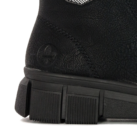 Rieker X3410-00-41 Warned Black Boots
