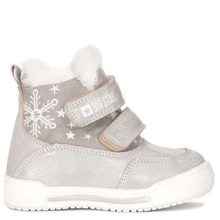 Big Star Boots baby girls' silver insulated boots