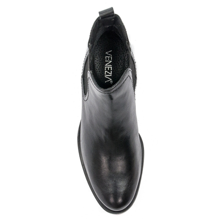 Venezia Kay ESTER2045 Black Chelsea Boots