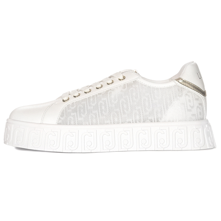 Liu Jo Sneakers women's platform low shoes Lovely 02 White 