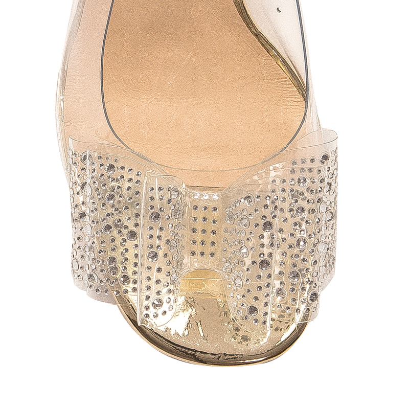 S.Barski Women's high-heeled sandals Gold