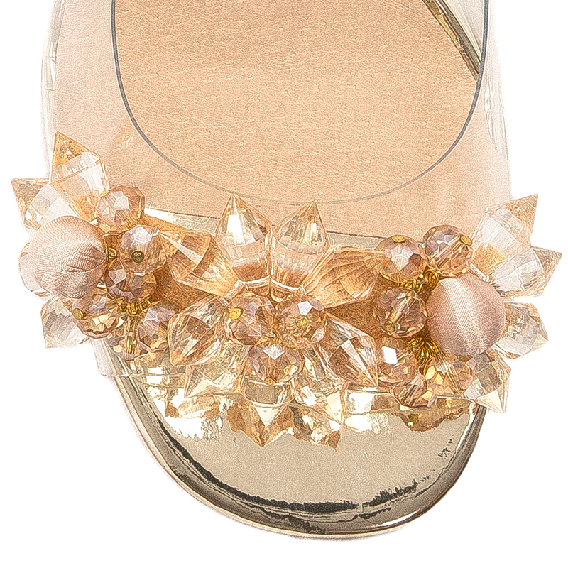 S.Barski Women's high-heeled sandals Gold