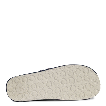 Inblu Women's Grey-Blue Slippers