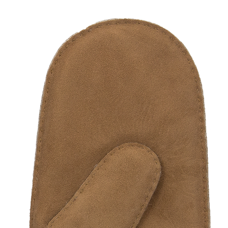 Rękawiczki UGG 20932 CHE w Shearling Embroider Mitten Chestnut