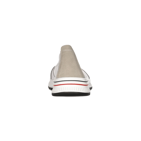 Filippo Women's White and Grey Low Shoes