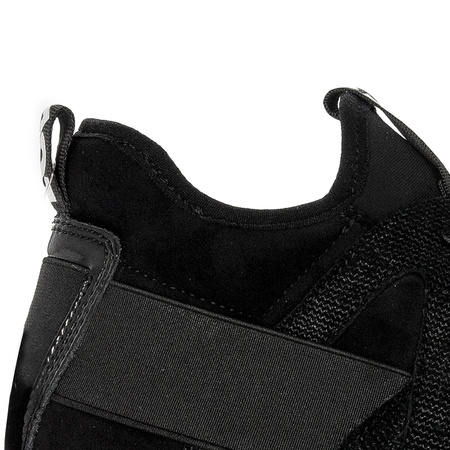 Black leather Filippo loafers