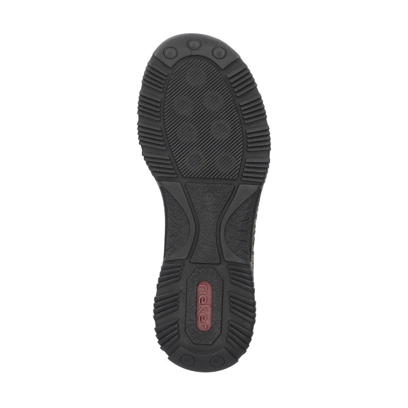 Rieker Sneakersy Półbuty Damskie Czarne