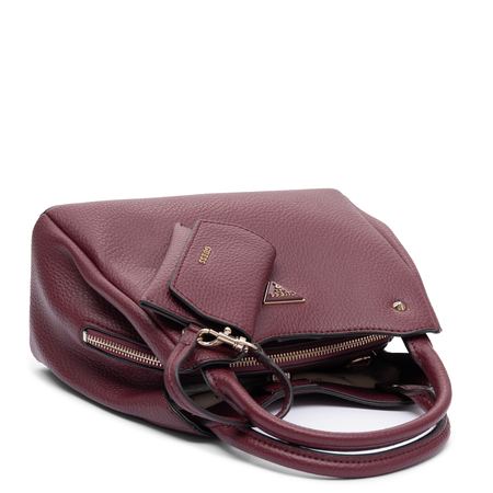 Guess Elegant Classic Women's Handbag with Pouch Burgundy HWBG2306220-BORDO