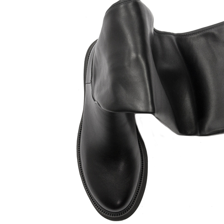 CAFENOIR Women's knee-high boots Nero black