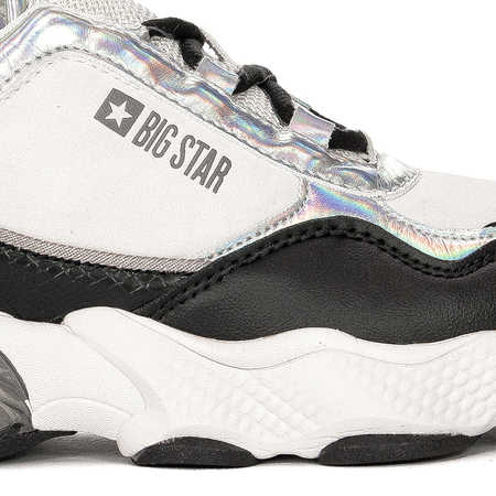 Sneakersy Big Star II274174 White Białe