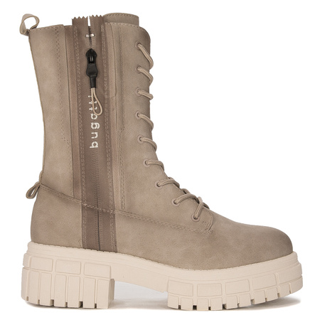 Bugatti Women's platform boots Beige beige