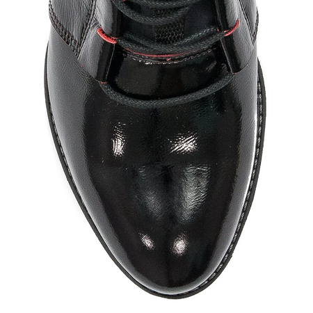 Maciejka 04744-16/00-5 Black Lace-up Boots