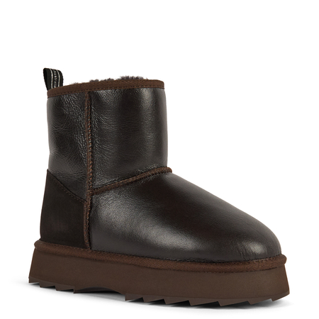 EMU Australia Sharky Mini Town Flatform Chocolate W13340-Choc