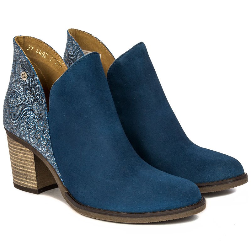 Maciejka 04492-17/00-5 Navy Boots