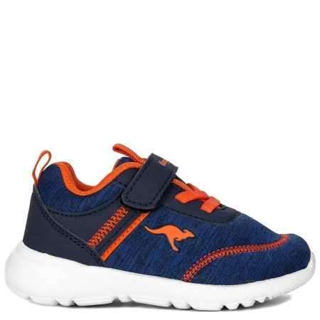 Kangaroos 02078 000 4131 DK Navy Neon Orange Sneakers