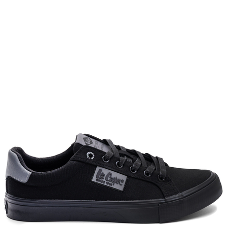Lee Cooper Men's Classic Lace-Up Textile Sneakers Black LCW-26-02-4092M