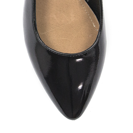 Women's shoes Sergio Leone lacquered Burgundy
